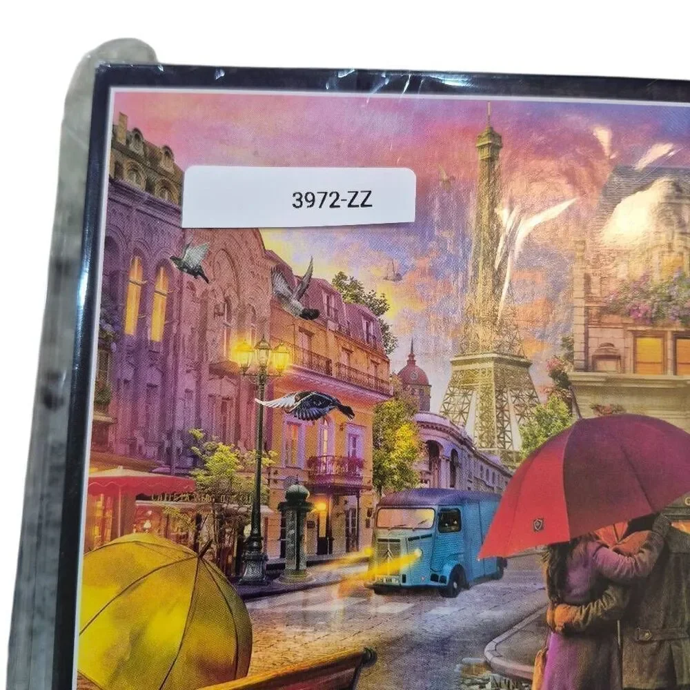 Buffalo Games - Cities in Color - Raining in Paris - 750 Piece Jigsaw Puzzle NEW